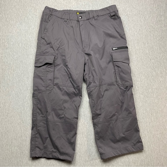 BC Clothing Other - BC Clothing Men’s Insulated Cargo Pants Size XL 36 x 30 Nylon Cotton Grey